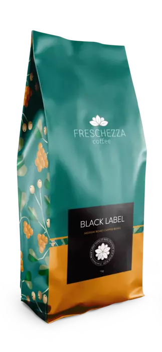 Coffee beans Freschezza Black label, 1 kg (min. 1 pcs.)