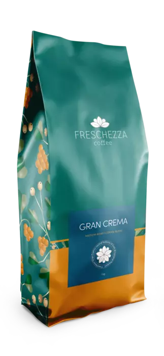 Kafija pupiņās Freschezza Gran Crema, 1 kg (min. pasūtījuma daudzums 1 vienība)