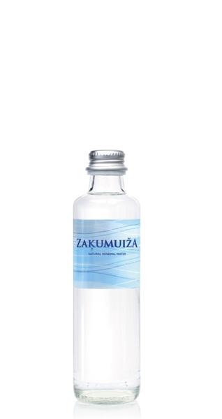 Hатуральная минеральная вода, 0.25 L, стеклянная бутылка (мин. количество для заказа 24 шт.)