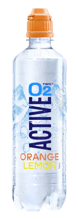 Active O2 Orange-lemon Natural 0.5L (min. 6 gb.)