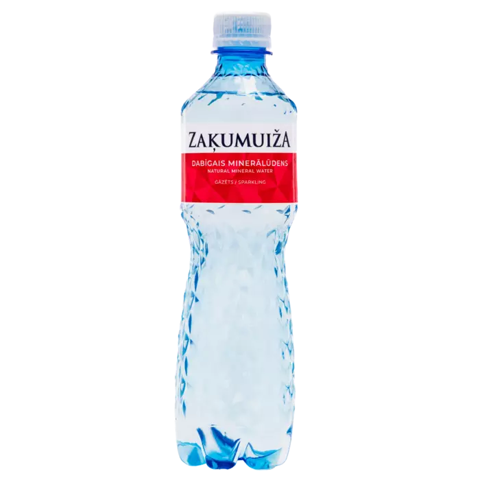 Carbonated natural mineral water, 0.5 L (min. 12 pcs.)