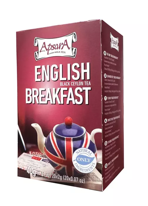 English Breakfast чай Apsara, в пакетиках (мин. 1 шт.)