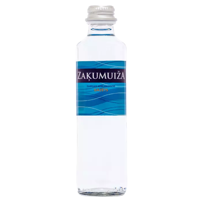 Hатуральная газированная минеральная вода, 0.25 л, стеклянная бутылка (мин. 24 шт.)