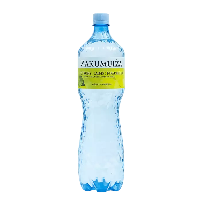 Carbonated beverage with lime, lemon and mint flavour, 1.5 L