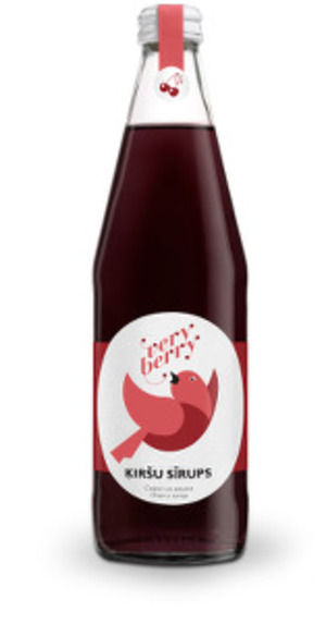 100% natural Very Berry syrup, cherry 0.5L(min. 1 pcs.)