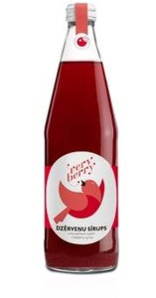 100% natural Very Berry syrup, cranberry 0.5L(min. 1 pcs.)