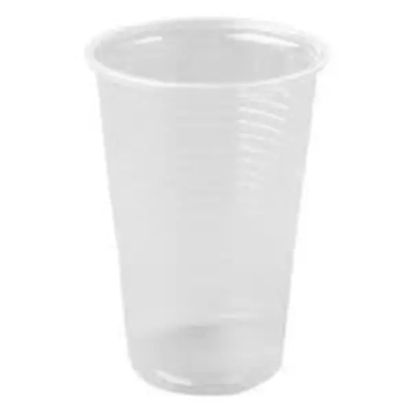 Plastic glasses, 200 ml, transparent, 100 pcs. (min. 1 pkg.)